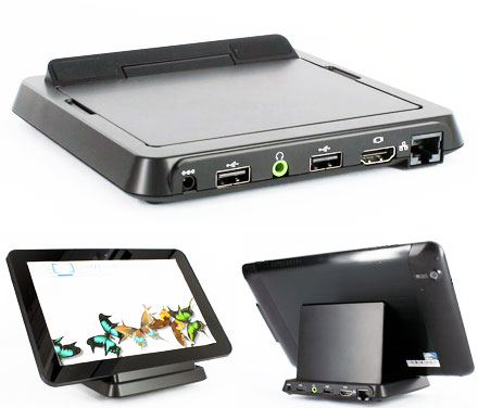 Docking Station for CTFPAD-2 (2x USB, 1x LAN RJ-45, 1x Audio, 1x DC-In, 1x HDMI)