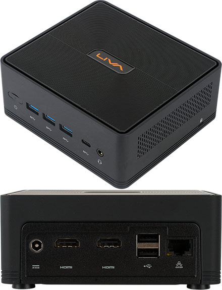 ECS LIVA Z2 MiniPC (Intel Pentium N5030, 4GB RAM, 64GB eMMC, 2.5" HDD/SSD support, Windows 10 Pro) [<b>FANLESS</b>]